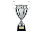 Coupe argent h.44cm bol diam180mm