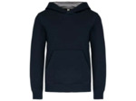 Sweatshirt capuche contrastée junior