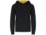 Sweatshirt capuche contrastée junior