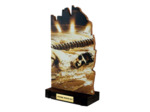 Trophee bois natation h 22 cm