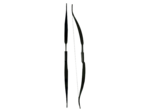 Arc monobloc ambydextre 50 cm