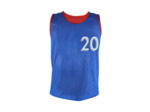 Lot de 5 chasubles numérotées de 16 a 20