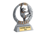 Trophee resine eco gym femme h. 11 cm
