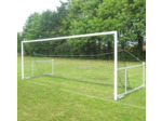 Paire de buts foot à 8 repliables deport reglable de 2,10 a 3,10 m facade en acier