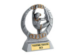 Trophee resine eco gym femme h. 11 cm