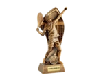 Trophee resine tennis homme h.22 cm
