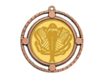 Medaille zamak diam70mm bronze