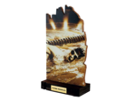 Trophee bois natation h 22 cm