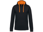 Sweatshirt capuche contrastée homme