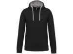 Sweatshirt capuche contrastée homme