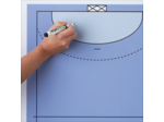 Tableau magnétique pliable handball
