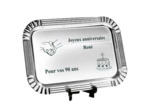 Plateau metal 45 x 31 cm