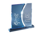 Trophee plexi epaiss 15mm 20x25 cm