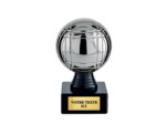Trophee plastique petanque h 13 cm