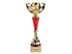Coupe class or/rouge h 39cm d 160mm