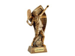 Trophee resine tennis homme h.22 cm