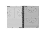 Carnet coach handball a spirales a5