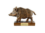 Resine sanglier h.23x15cm