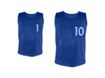 Lot de 10 chasubles numéro 1 à 10