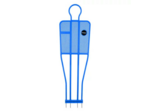 Mannequin pro foot 180 cm