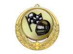 Medaille zamak diam70mm or