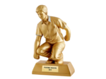 Trophee resine petanque h. 36cm