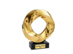 Trophee ceramique or hauteur 36 cm