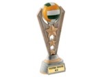 Trophee resine volley h. 24 cm