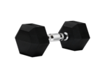 Haltères caoutchouc hexagonal 2 kg