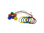 Lot de 6 balles au pied