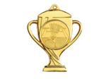 Medaille zamak diam50mm or