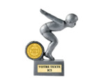 Resine natation junior h. 12 cm