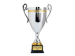 Coupe prestige argent/or hauteur 51