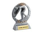 Trophee resine eco natation femme h. 11 cm