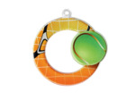 Medaille plexi diam50 tennis