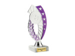 Petit trophee plastique monte or/vi
