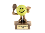 Trophee resine tennis h. 10 cm