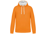 Sweatshirt capuche contrastée homme