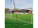 Jeu de 4 mâts arrières pour buts de foot a 11