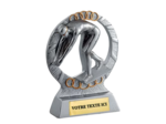 Trophee resine eco natation femme h. 11 cm