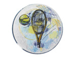 Cna tennis alu couleurs 50mm