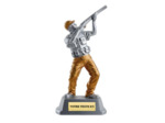 Trop resine discip chasse h 19cm