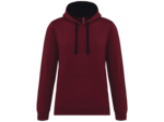 Sweatshirt capuche contrastée homme