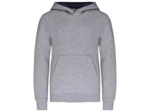 Sweatshirt capuche contrastée junior