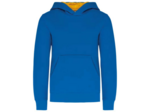 Sweatshirt capuche contrastée junior