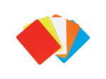 Lot de 5 cartons arbitre