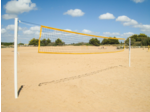 Paire de poteaux beach volley loisir