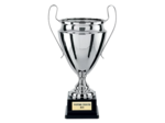 Coupe argent h.44cm bol diam180mm