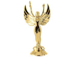 Sujet plastiq or victoire pm h.11cm