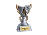 Trophee resine discip padel h 11cm